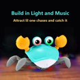 thumbnail image 3 of control future Crawling Crab Baby Toy - Infant Tummy Toys 3 4 5 6 7 8 9 10 11 12 Babies Boy 3-6 6-12 Learning Crawl 9-12 12-18 Walking Toddler 36 Months Old Music Development 1st Birthday Gifts C24, 3 of 3