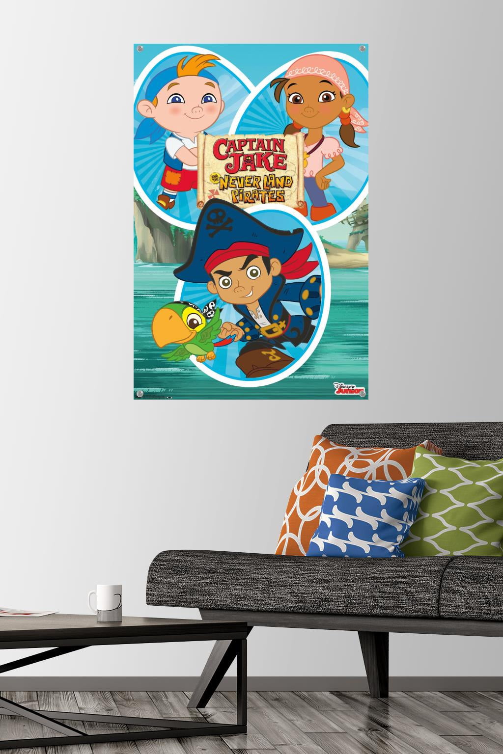 Disney Captain Jake - Group 22.37" x 34" Poster, by Trends International