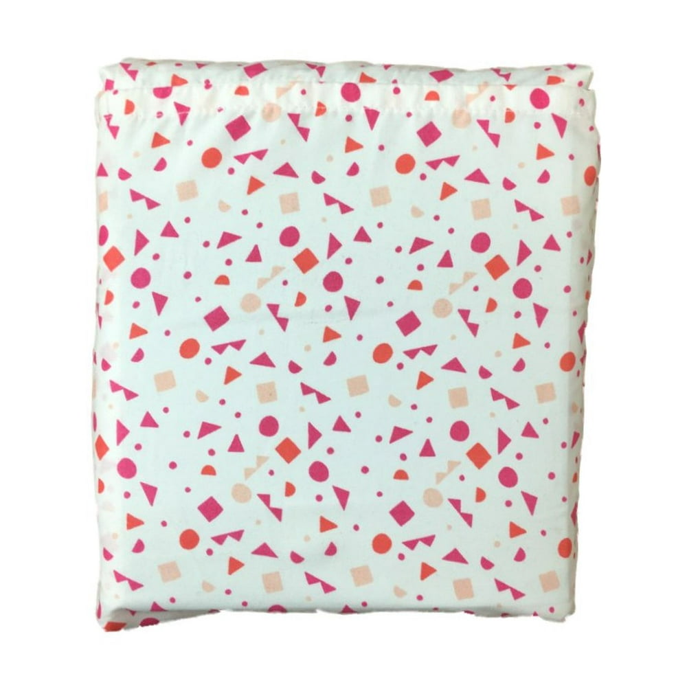 Pillowfort Sheet Set Pink Orange Party Sprinkle Full Bed Size