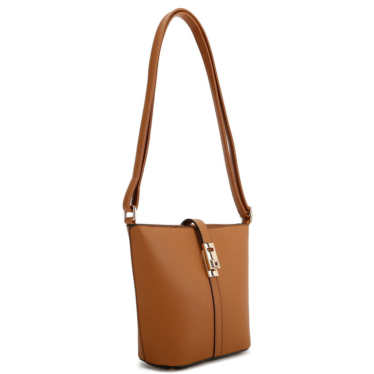 LA TERRE Lightweight Medium Crossbody Bags for Women, Small Crossbody Handbags  Vegan Leather Shoulder Bag Purses: Handbags