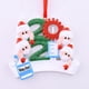 thumbnail image 5 of [Yuexinghui] Propiedad Intelectual Procesada 1PCS2021 Máscara De Resina Manuscrita DIY Adorno De Muñeco De Nieve Colgante De árbol De Navidad Decoraciones Para El Hogar 5 ANGGREK Otros, 5 of 8