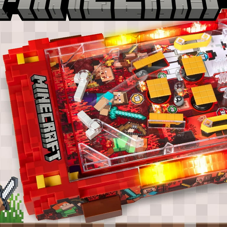 Minecraft: Arcade Pinball - Nether - Lights & Sounds Tabletop Game