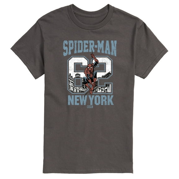 Marvel Spider-Man - 62 New York - Men's Short Sleeve Graphic T-Shirt