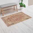thumbnail image 2 of Mainstays Vintage Persian Distressed Area Rug, Rust Red, 30 in x 45 in, Machine Washable, for Bathroom, Bedroom, Hallway, Kitchen., 2 of 5