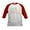 Red/White, variant on CafePress - Kinesiologist Baseball Jersey - Kids Cotton Baseball Jersey, 3/4 Sleeve Shirt