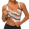 thumbnail image 3 of Balery Stylish High Heels On Books Pattern Racerback Sports Bras for Women - Padded Seamless High Impact Support for Yoga Gym Workout Fitness-Medium, 3 of 8