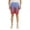 Red & Blue, variant on Inkmeso Casual Printed Shorts For Mens Elastic Waist Cotton Short With Drawstring Loungewear