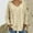 Beige, variant on Olyvenn Plus Size Sweaters for Women Casual V Neck Long Sleeve Chunky Cable Knit Hooded Pullover Sweaters Trendy Fall Clothes Beige S