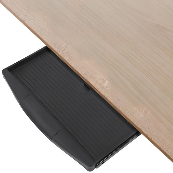 Milisten Keyboard Holder for Desk Office Desktop Pull Out Drawer Black