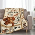 thumbnail image 6 of Dachshund Dog Blanket for Women Girl Soft Warm Daschund Gifts Fleece Throw Blanket Cozy Plush Fluffy Cute Wiener Dog Gifts Flannel Blankets for Adults Kids 60"X50", 6 of 6