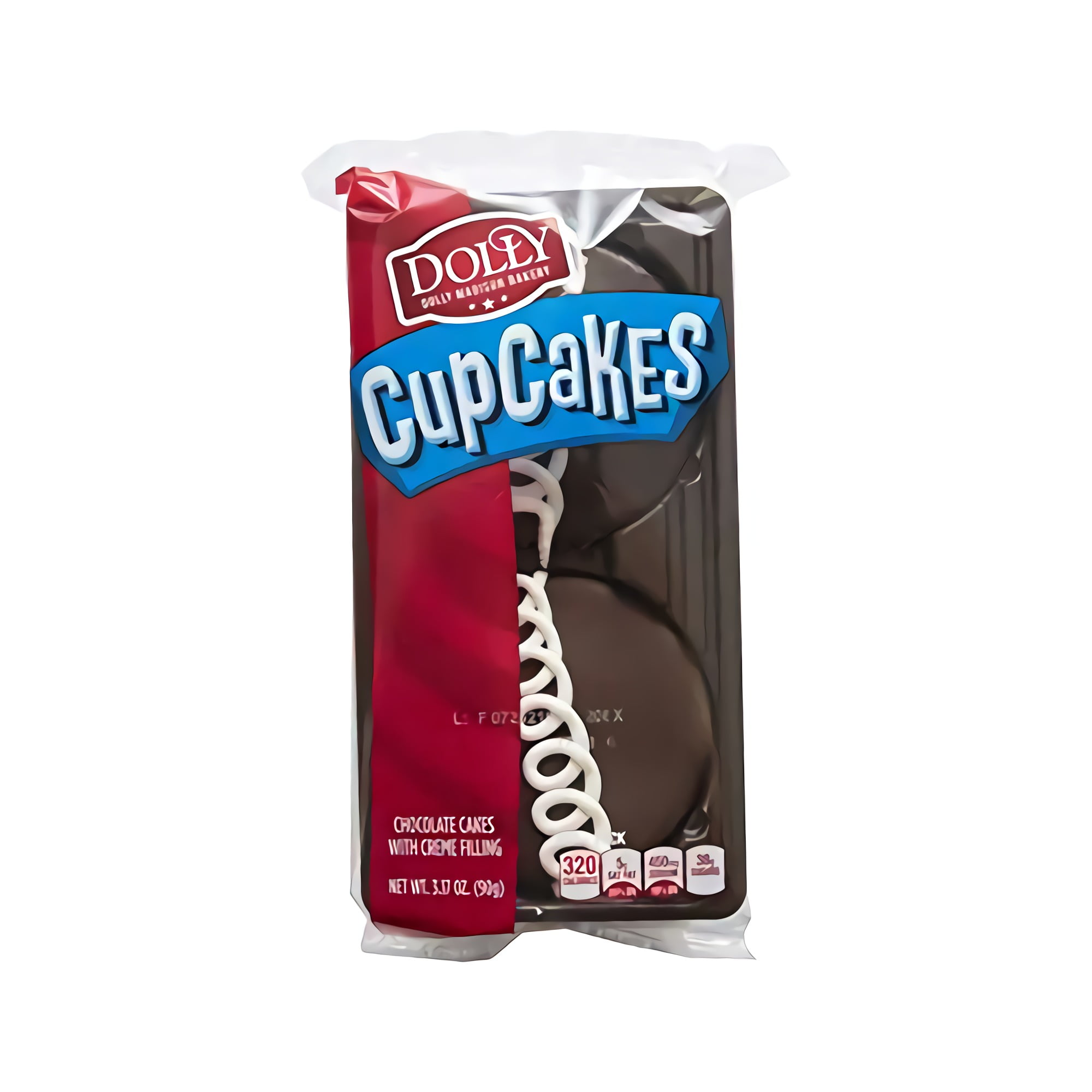 Dolly Madison Chocolate Cupcakes With Cream Filling Value Pack 36