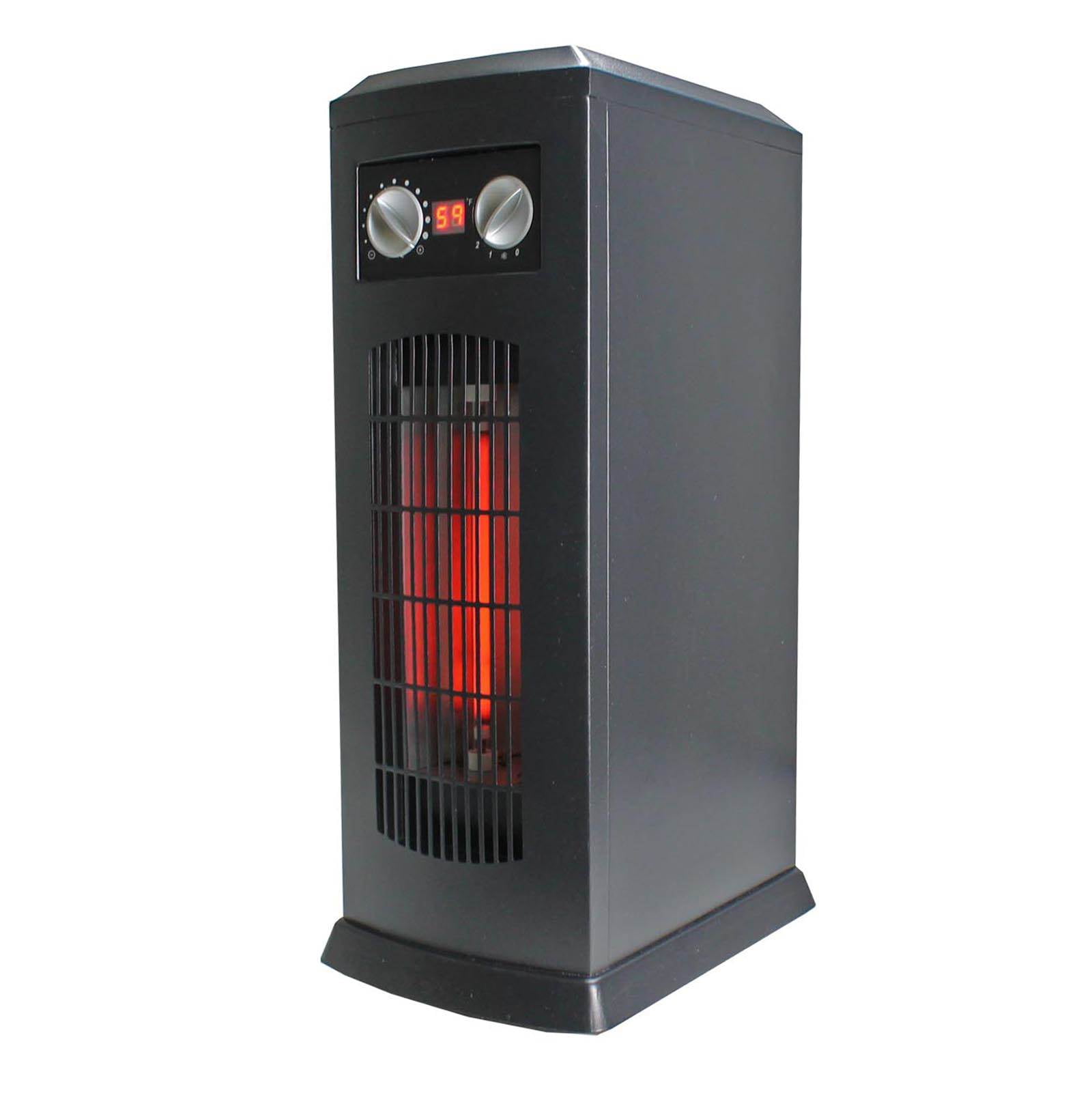 LifeSmart 1500 Watt 1500 SqFt Room 21Inch Infrared Tower Space Heater