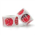 thumbnail image 1 of 2 Rolls Chinese New Year Stickers Labels Envelope Stickers Gift Seal Decals, 1 of 7