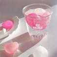 thumbnail image 1 of Heart Shape Reusable Ice Mold Set,Beverage Cooling Cube Maker,Whiskey Cocktail Decorative Ice Tool,Food Grade Freezer Ice Tray,Drink Cooling Accessory Set,Party Drink Enhancement Mold, 1 of 8