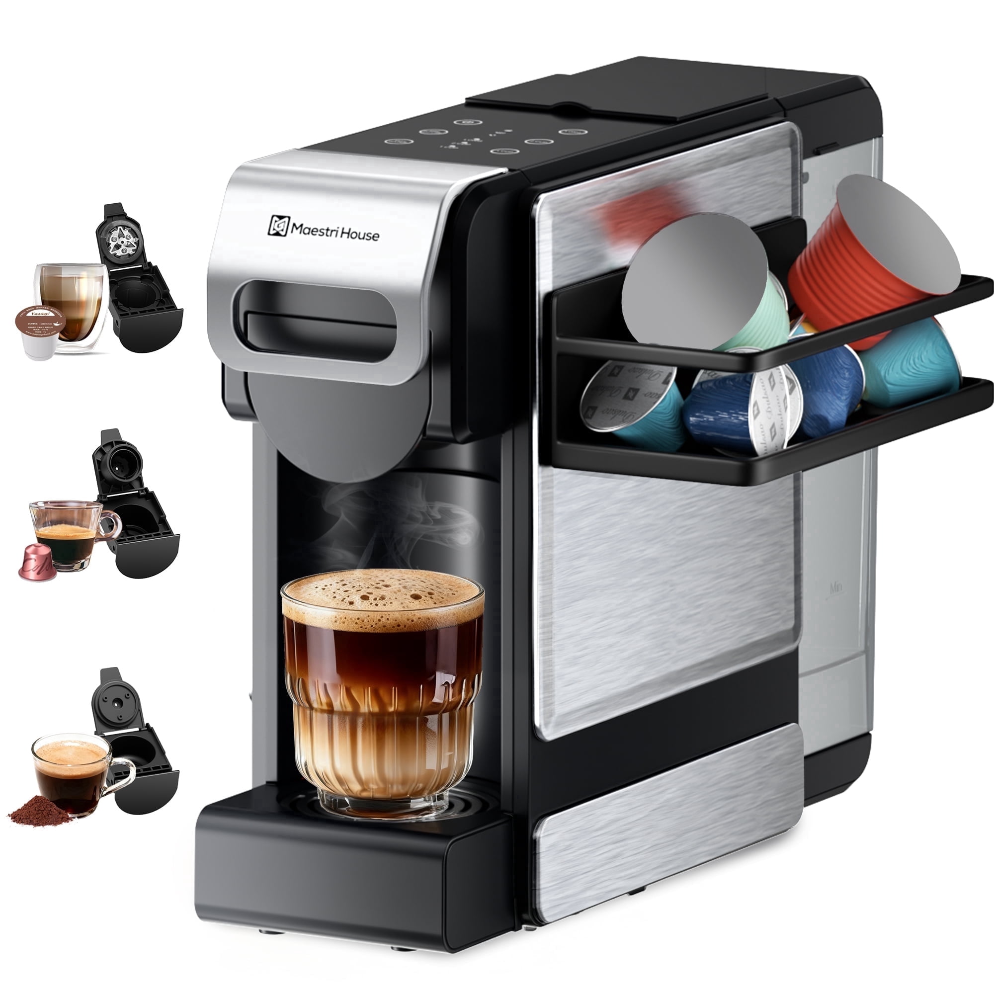 Essentials Keurig K-Mini Plus Coffee Maker, Single Serve K-Cup Pod