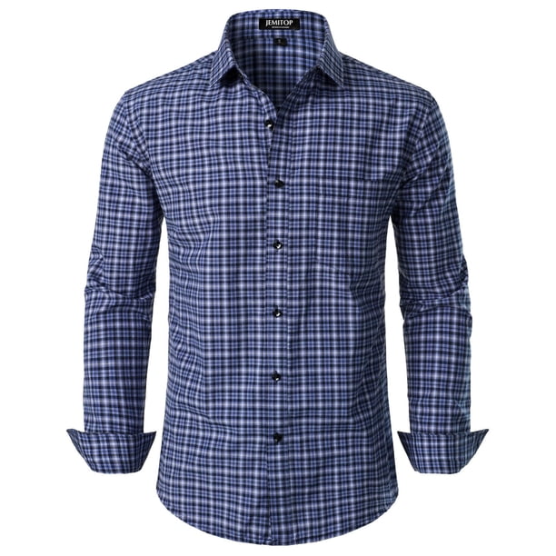 JEMITOP Camicia Uomo In Cotone – Colletto Coreano, Maniche Lunghe Arrotolabili, Coulisse A Contrasto Con Perline Vintage, Vestibilità Regolare, Retrò Casual