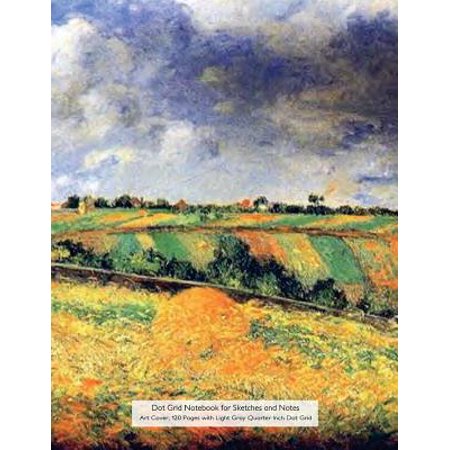 Nx9010 Series Notebook Dot Grid Notebook for Sketches and Notes: Art Series Notebook, 120 Pages with Cover by Pissarro, 8.5 X 11, 1/4 Inch Dot Grid Graph Paper, Perfect Boun ()