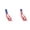 A+B, variant on American Flag Windsock, 4th Of July Patriotic Decorations, Independence Day Memorial Day Outdoor Decor for Yard Porch Garden 39 inch 1-2PCS