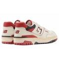 thumbnail image 3 of [BB550VGA] New Balance Men's 550 Vintage Sea Salt Team Red Sneakers *NEW*, 3 of 5
