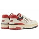 thumbnail image 3 of [BB550VGA] New Balance Men's 550 Vintage Sea Salt Team Red Sneakers *NEW*, 3 of 5