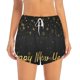 thumbnail image 2 of Balery Happy New Year Pantalones cortos deportivos para mujer con forro y dos bolsillos, elásticos, para entrenamiento, gimnasio, yoga-Small, 2 of 7