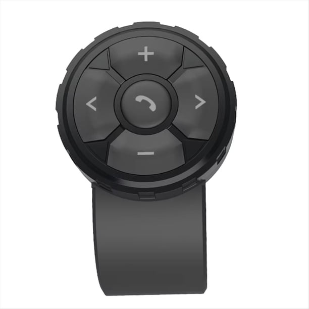Botón de Control Inalámbrico Universal Inteligente Compatible con Bluetooth para Auriculares de Motocicleta/Bicicleta.
