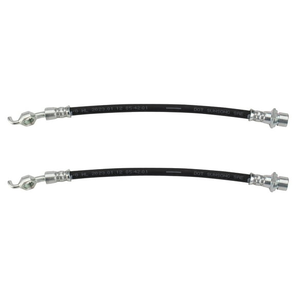 TRQ Rear Brake Hose Set BLA63731 Fits Select 2000-2005 Toyota Celica , 2005-2010 Scion tC