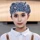 thumbnail image 5 of Matsuzay Gorro cómodo con banda para el sudor de algodón puro para cocineros, cómodo de llevar, gorro para mujer, cocina Cocina y Comedor Estilo 5, 5 of 6