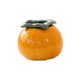 thumbnail image 4 of Maceta de cerámica naranja con forma de flor para escritorio, adorno vintage para el hogar. Pequeño, 4 of 9