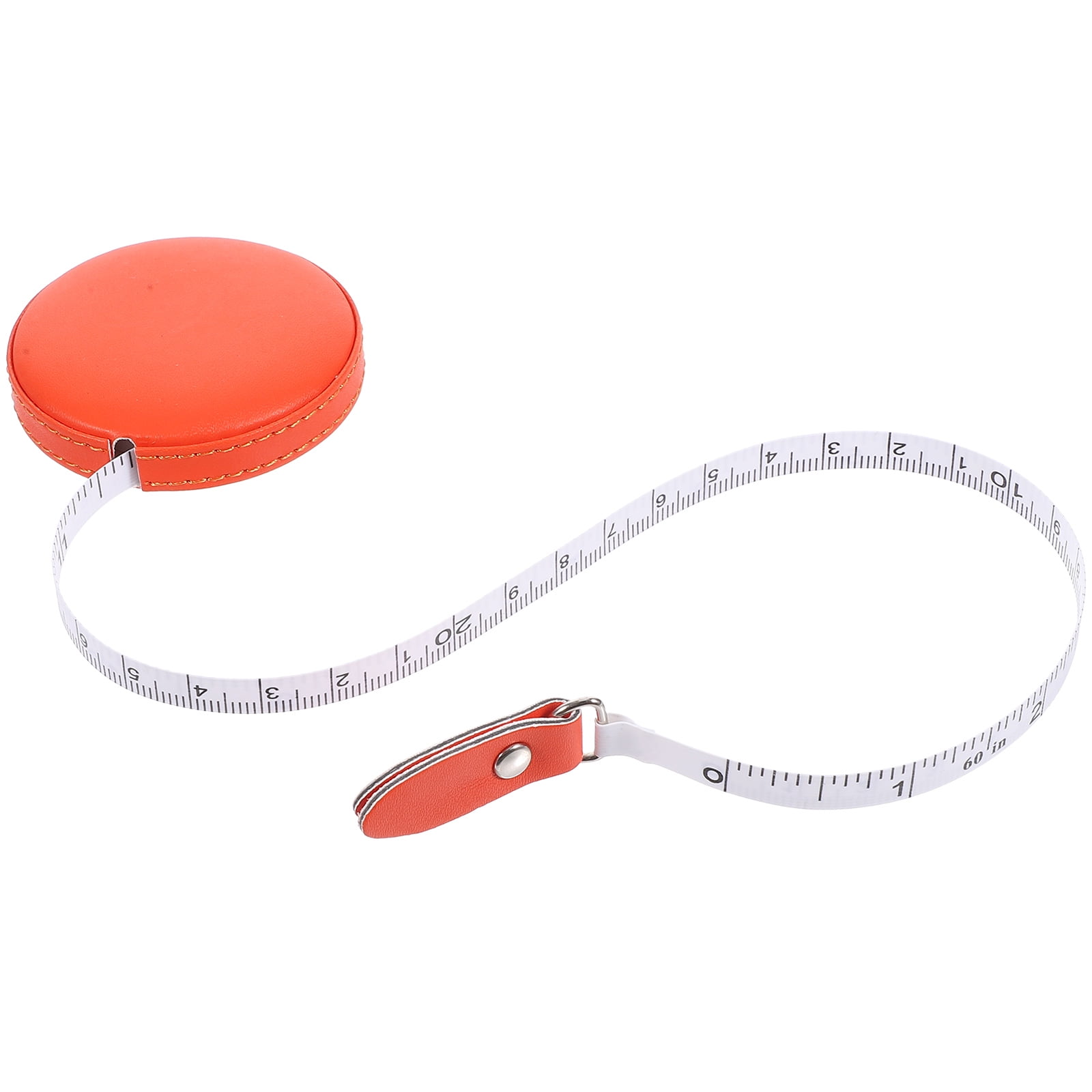 MasteelfCA 1pc PU Leather Measuring Tape Household Tape Measure Body Measuring Tape