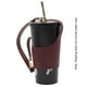 thumbnail image 5 of Para Vasos Cuero PU Aislante para Portavasos Con Correa (rojo Vino), 5 of 7