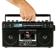 QFX J-220BT cassette AM/FM/SW radio Bluetooth boombox with USB recording