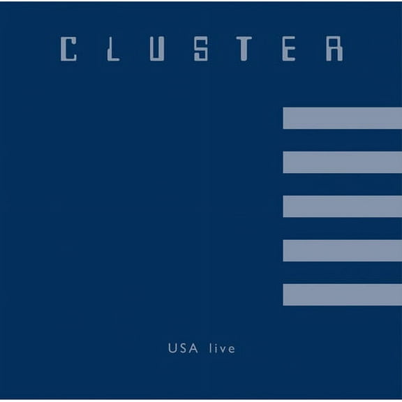 Cluster - USA Live - Pop Rock - CD