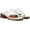 White, variant on Franco Sarto Womens Sia Slide Sandal Seaweed Raffia 11M