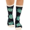thumbnail image 4 of LazyOne Sock Bundle, Living the Beach Life Socks, Women's Sizes 5.5–9.5, Men's Sizes 4.5–7.5, Ocean, Turtles, Mermaid, 4 of 6