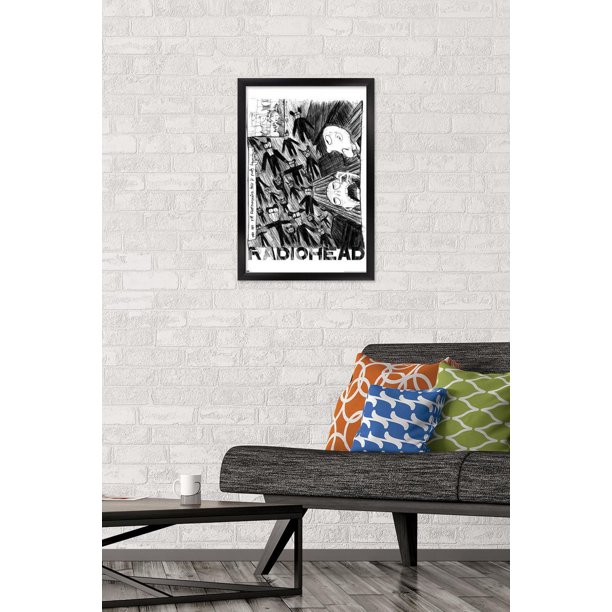 Radiohead - Scribble Wall Poster, 14.725