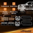thumbnail image 2 of maXpeedingrods 3” Front & 2” Rear Lift Leveling Kit for Toyota Tundra 1999-2006, Front Lift Spacer & Rear Block, 2 of 4