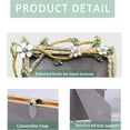 thumbnail image 6 of 4X6in Vintage Picture Frames Luxury Unique Ornate Antique Floral Vine Photo Frame of HD Glass for Tabletop/Wall Display ,Perfect Gift Choice (White Purple Flower), 6 of 8