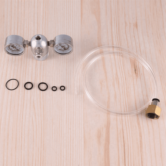 White Metal Whipped Cream Pressure Regulator Valve