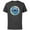 Charcoal, variant on Disney Lilo & Stitch Holiday Circle Stitch Happy Hanukkah - Short Sleeve Cotton T-Shirt for Adults - Customized-Black