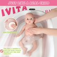 thumbnail image 4 of Muñeca IVITA de silicona Reborn para niño de 45 cm con detalles realistas, 4 of 5