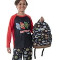 thumbnail image 2 of Beyblade Burst Spinner Top Allover Characters Anime Pattern School Book Bag Backpack 16", 2 of 6