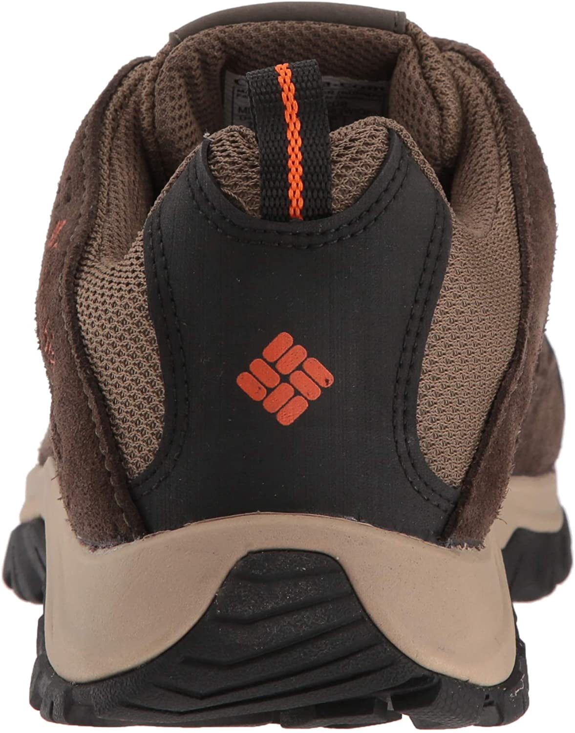 Columbia Mens Crestwood Hiking Shoe 7.5 Camo Brown, Heatwave