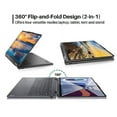 thumbnail image 3 of Lenovo 2023 Newest Yoga 7i 2-in-1 Laptop, 14" 2.2K Touchscreen, Intel 13th Gen Core i7-1355U, 16GB LPDDR5, 512GB SSD, Backlit KB, Fingerprint, WiFi 6E, Thunderbolt 4, 12H Battery Life, Windows 11 Home, 3 of 5
