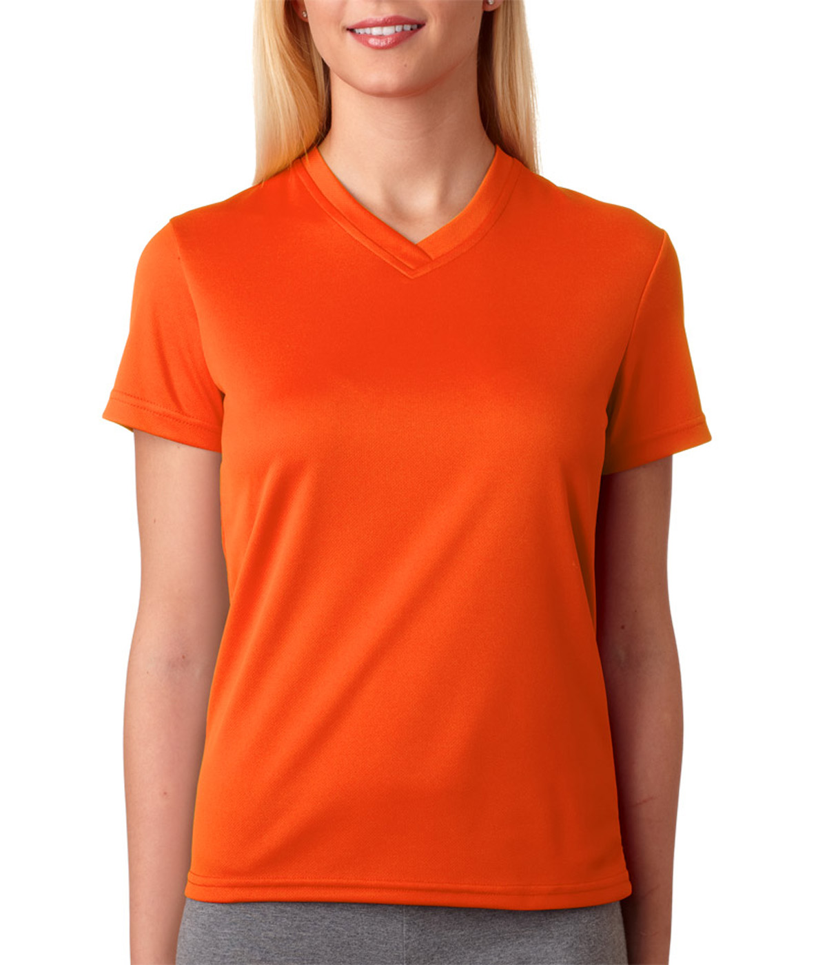 8400L Ladies Cool & Dry Sport VNeck TShirt