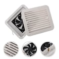 thumbnail image 1 of AURARMLET 1Set White Plastic Cooling Fan for Camping and Circulation and Exhaust, 1 of 6