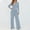 Light Blue, variant on Kixjoy Track Suits for Women Set Oversized Casual Long Sleeve Sweatsuits Athletic Warm Wide Leg Wide Leg Pant Sets Ribbed Knit Winter Loungewear Sets Woman, Purple S