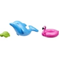 thumbnail image 4 of Polly Pocket Water Ski Splash Playset Pack with Boat, Doll, Dolphin, Turtle & Accessories, 4 of 6