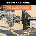 thumbnail image 3 of CURT 81910 1/2-Inch Forged Steel Clevis Slip Hook with Safety Latch, 35,000 lbs, 1-1/4-In Opening, 1/2" Pin, 3 of 5