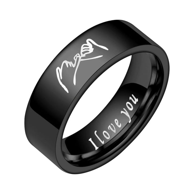 Stainless Steel Rings Hand In Hand Decompression Rotatable Ring Wedding Band Rings For Women Rings For Men Smooth Rings Rings Size 6 13 Mens Ring Packs Thick Ring Edgy Ring Set Rings Size 9 Finger Tip
